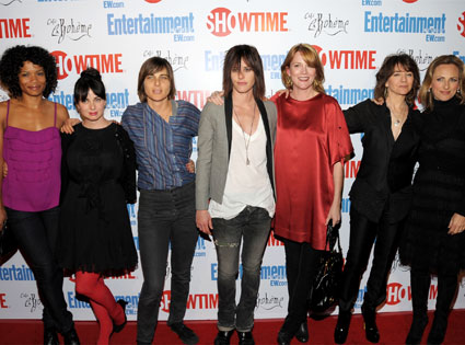 Rose Rollins, Mia Kirshner, Daniela Sea, Katherine Moennig, Laurel Holloman, Ilene Chaiken, Marlee Matlin Rose Rollins, Mia Kirshner, Daniela Sea, Katherine Moennig, Laurel Holloman, Ilene Chaiken, Marlee Matlin